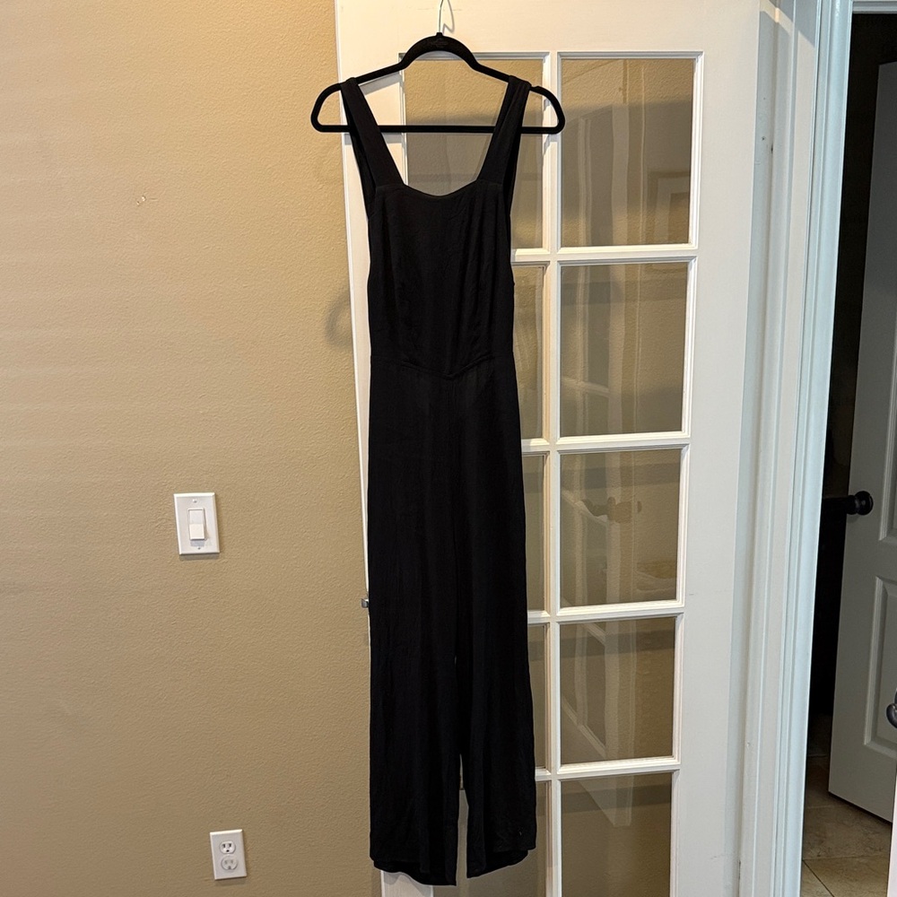 Reformation Classic Black Jumpsuit